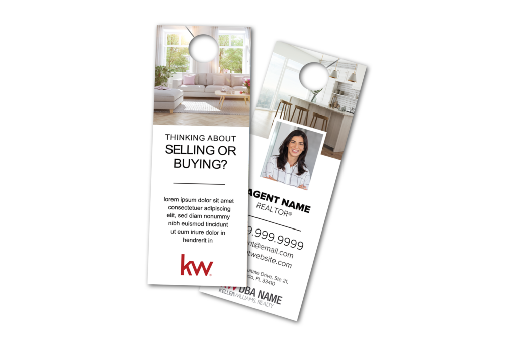 Keller Williams Door Hangers- Agent